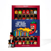 Thoughtfully Gourmet Birthday Hot Sauce Sampler Gift Set, 30-Pack With Flavors Like Garlic Herb & Apple Spirit-Inspired Flavor, Gift Wrapped For Birthdays