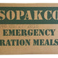 6/2021 Pack Date - 6/2026 Expiration Mres With 16 Mres-Reduced Sodium Food Rations-Meals Ready To Eat-2021 Manufacture Date