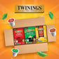 Twinings Variety Sampler K-Cup Pack, Includes English Breakfast, Earl Grey & Green, 12 Count (Pack of 3), Variety Tea Pack