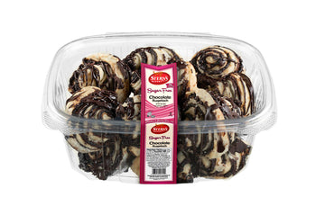 Sugar Free Pastries | Chocolate Croissant Chocolate Babka Bread | Breakfast Pastry | Dairy & Nut Free | Preservative Free | Unique For Holidays & Birthdays | 10 Oz Per Pack- Sterns Bakery