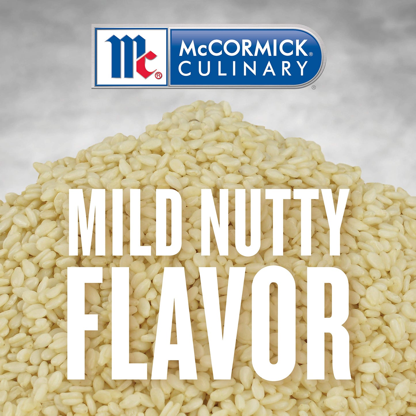 Mccormick culinary Whole Sesame Seeds, 5 lb - One Bulk 5 Pound container of Whole Sesame Seeds Perfect for Stir-Fries, Sushi, No