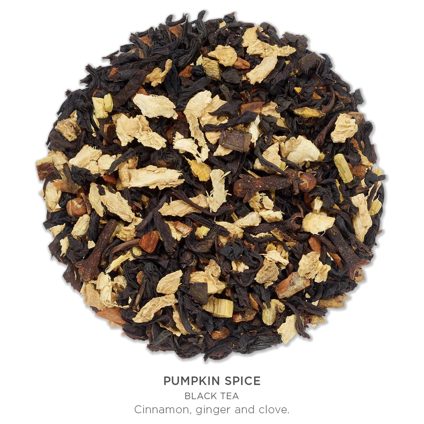 Tea Forte Pumpkin Spice Black Tea Petite Presentation Box Tea Samplers, 10 Handcrafted Pyramid Tea Infusers
