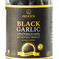 Homtiem Black Garlic 17.63OZ(500g), Whole Peeled Black Garlic, Natural organic sause whole Black Garlic cloves fermenter for 90 
