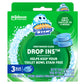 Scrubbing Bubbles Continuous Clean Drop-Ins Toilet Cleaner Tablet, Repels Tough Hard Water And Limescale Stains, Blue Discs, 423