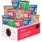 Cereal Cups Variety Pack - Single Serve Breakfast Cereal Assortment - Mini-Wheats, Frosted Flakes, Froot Loops, Apple Jacks - Ca