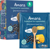 Amara Organic Baby Food - Stage 3 - Black Bean & Sweet Corn - Baby Cereal To Mix With Breastmilk, Water Or Baby Formula - Shelf 