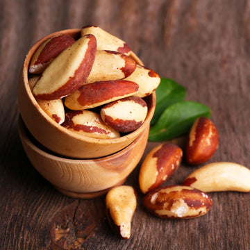 Elan Organic Raw Brazil Nuts, 6.5 oz - Whole, Non-GMO, Vegan, Gluten-Free, Kosher Healthy Snack Nuts