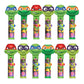 Pop Ups! Teenage Mutant Ninja Turtle Lollipop Holder - 12 Lollipops With Cases - Individually Wrapped Candy Party Favors - Tmnt