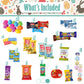 Easter Snack Box (112 Count) Filled With Candy, Snacks, Treats And Plush Easter Bunny, Great Package For Family, Friends, Kids,
