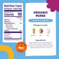 Ready Set Food Organic Puree Pouch - Organic Baby Food Squeeze Pouch with Top 3 Allergens for Baby Allergen Introduction, Includ