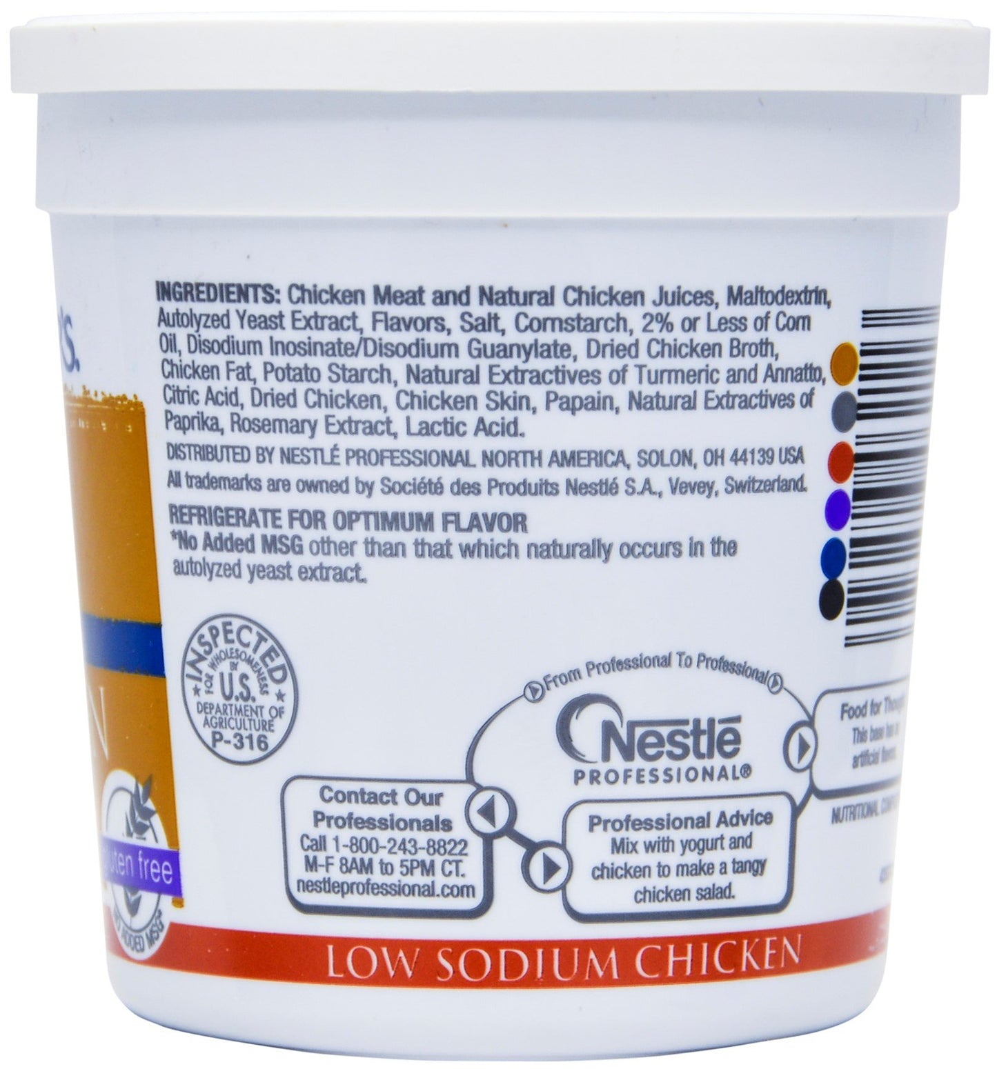 Minor'S Chicken Base, Low Sodium, 16 Ounce