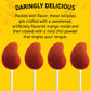 Vero Mango Lollipops Coated With Chili Powder, Hot And Sweet Candy Treat, Artificially Flavored, 7 Bags, 40 Count Each, Net Weig