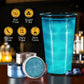 (10G) Teal Blue Edible Glitter For Cocktails, Drinks, Cakes - Peacock Blue Edible Drink Glitter Bulk - 100% Food Safe Cake Luste