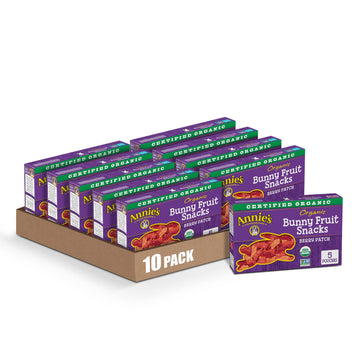 Annies Organic Berry Patch Fruit Snacks, Gluten Free, (50 Pouches)