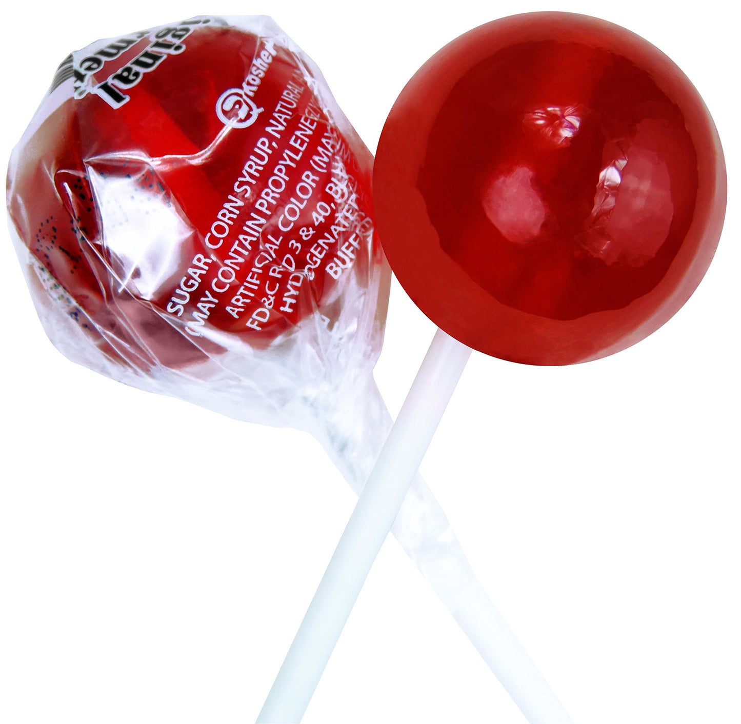 Original Gourmet Lollipops, Wild Cherry, 30 Count, Red