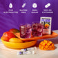 PURE KICK Energy Singles To Go Drink Mix, Mango Acai Flavor, 72 Packets (12 Boxes, 6 Packets Each)