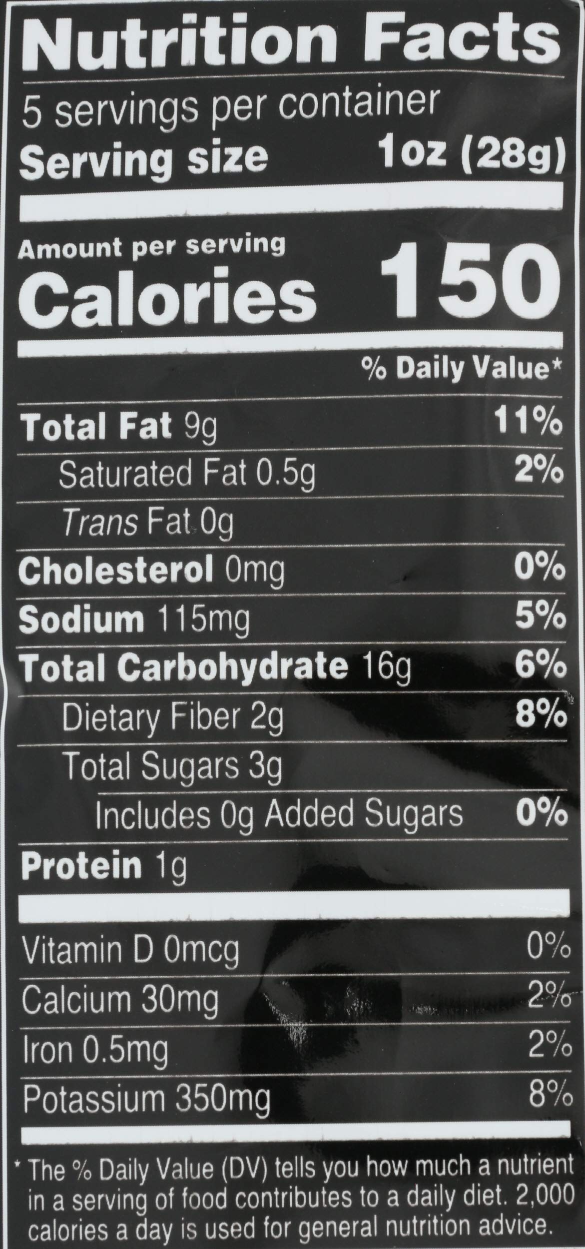 Terra Vegetable Chips With Sea Salt, Original, 5 Oz