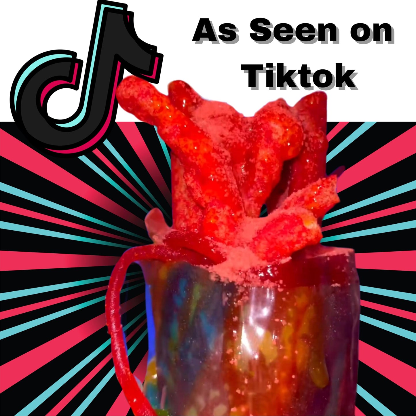 Tiktok Chamoy Pickle Kit With Fruit-Roll-Up & Chips, Includes Lucas Gusano, Skwinkles Salsagheti & More By Ma Lit Candy (Ricos C