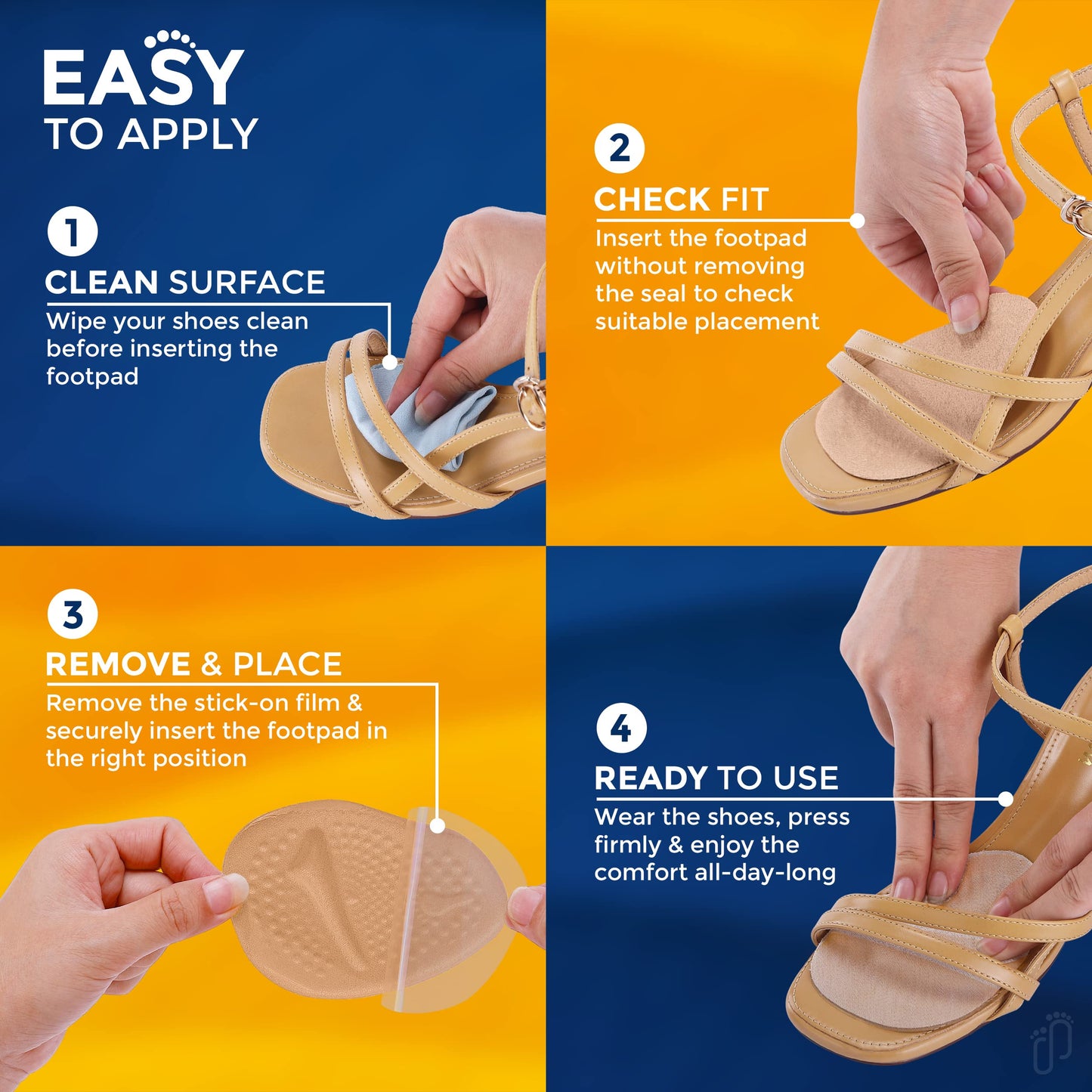 Succure 2 Pair Metatarsal Pads For Women & Men'S - Ball Of Foot Cushions For Women High Heel - Helps With Pain Instantly - 0.12I