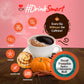 Smart Sips Coffee Decaf Pumpkin Spice Cinnamon Roll Medium Roast Single Serve Pods, 24 Count
