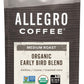 Allegro Coffee Organic Early Bird Blend Ground Coffee, 12 Oz