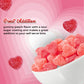 NY Spice Shop Peach Hearts Gummy Candy - 1 Pound Peach Flavored Heart Shaped Candy - Peach Gummies Candy - Peach Gummy Candy Sna