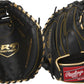 Rawlings  R9 Baseball Catchers Mitt  325 1-Piece Solid Web  Right Hand Throw