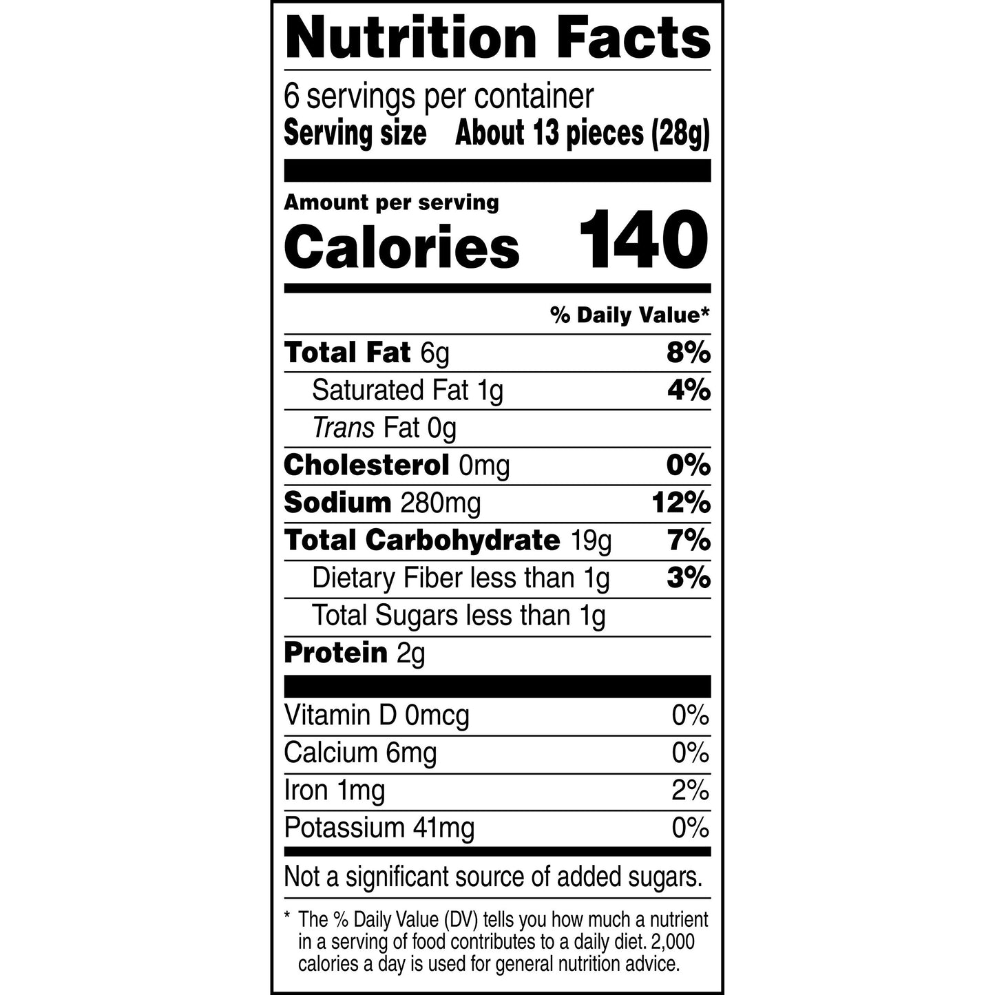 Funyuns Original Onion Flavored Rings Snack Bag, 6 Ounce