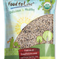 Food To Live Organic Black-Eyed Peas, 15 Pounds – Raw Dried Cow Peas, Non-Gmo, Kosher, Bulk Beans, Product Of The Usa