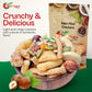 Ny Spice Shop Asian Rice Crackers - 1 Pound Rice Snacks - Crunchy, Spicy, Natural & Mixed Rice Crackers - No Artificial Colors