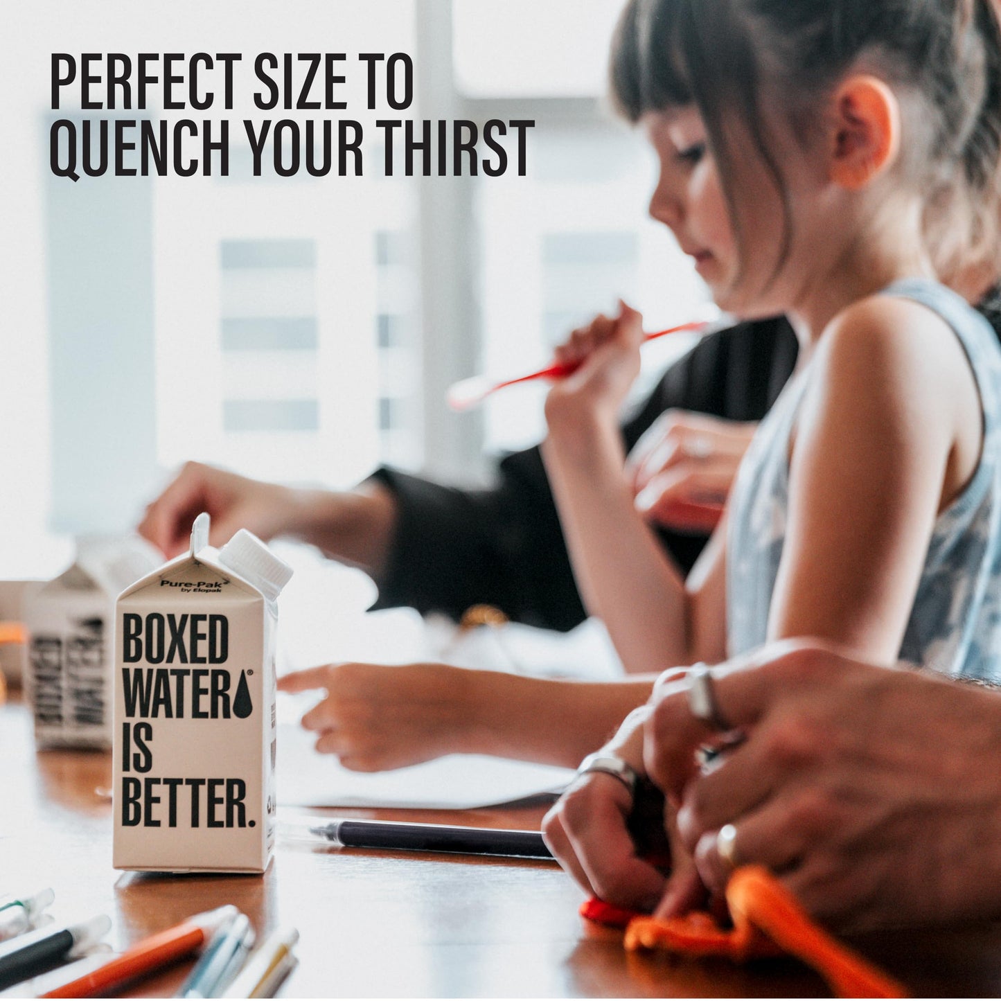 Boxed Water 11.2 oz. (24 Pack) - Purified Drinking Water in 92% Plant-Based Boxes - 100% Recyclable, BPA-Free, Refillable Reusab