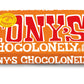 Tonys Chocolonely Milk Chocolate Caramel Sea Salt Bars, Fairtrade, 6.35 Ounce (15 Bars)