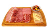Imported Italian Cold Cut Antipasto - Hand Sliced Prosciutto, Salami, Capocollo, Rovagnati Mortadella with Pistachio, Sliced Sop