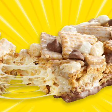 Golden Grahams Breakfast Cereal Treat Bars, S'Mores, Snack Bars, 8 Ct (Pack Of 6)