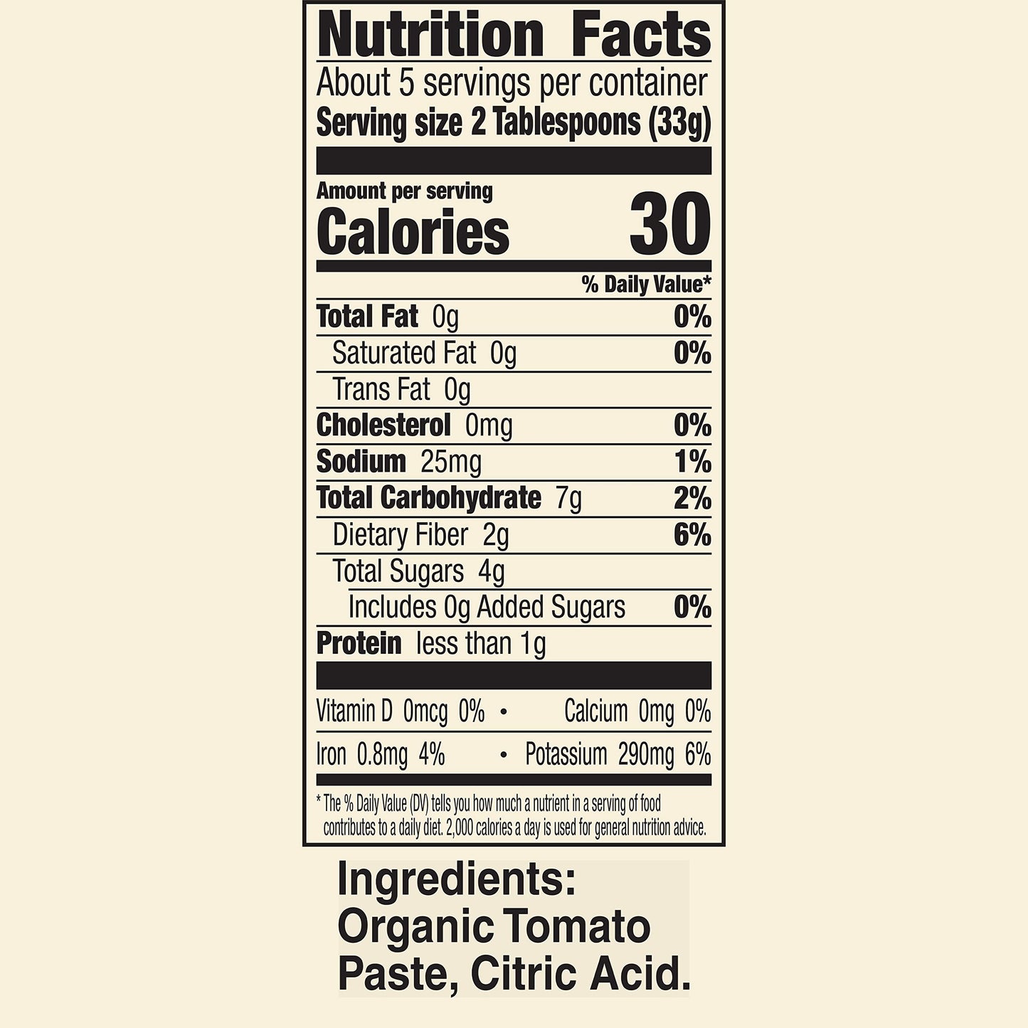 Muir Glen, Organic Tomato Paste, 6 oz (Pack of 24)