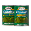 Grace Callaloo 19oz - 2 Pack Jamaican Callaloo Canned - Perfect addition to Jamaican Ackee & Salted Cod Fish - Prepare as a Side