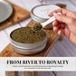 OM Caviar Kaluga Hybrid Caviar 500g - Sustainable River Beluga Alternative - enhanced Large Grain - Rich Buttery Flavor - Farm-Raised Caviar Kaluga  Vacuum-Sealed Fresh
