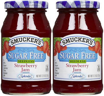 Sugar Free Seedless Strawberry Jam, 12.75 Ounce (Pack of 2)