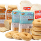 ThinSlim Foods Keto Bagel, Keto Bread, Keto Pizza Crust Bundle | Everything-Inside Bagel 2pack + Plain Bread 2pack + 2 Pizza Cru