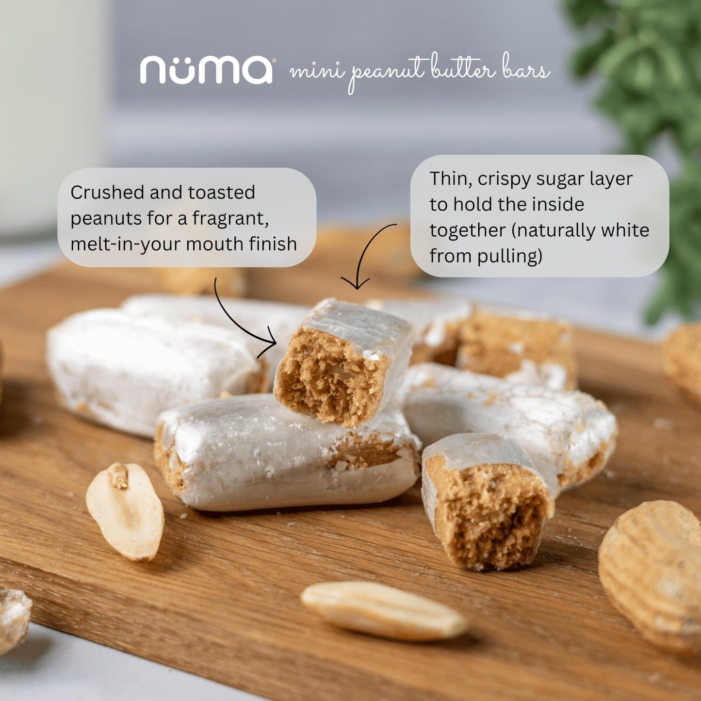 Mini Peanut Butter Bars Variety Pack - Vegan  High Protein  Low Sugar  Low Calorie  All Natural  Gluten Free - Crunchy Plant Based Snack - 4 Bags with 8 Individually Wrapped Pieces