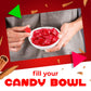 Cinnamon Discs Hard Candy |1 Pound Bag - Approx. 85 Count | Individually Wrapped