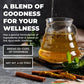 Gardenika Organic Flamma-tea Loose Leaf Tea - Turmeric Ginger Blend, Caffeine Free, 4oz (113g)