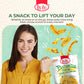 LULU Lemon Plantain Chips (30 Individual Bags) | Lightly Salted Lemon Plantain Strips Chips | Sugar Free Healthy Snack, Non GMO