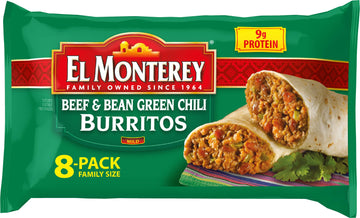 El Monterey Burritos Family, 8 Ct, 32 Ounce