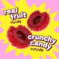 Fruit Riot x Olipop Crunchy Candy Cherries, Vintage Cola, Made with Real Fruit, 8oz, Gluten-Free