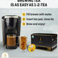Teavity Organic Yerba Mate Tea Pods for Keurig, Green, 36 Count