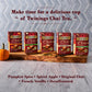 Twinings Chai Tea, Caffeinated Black Tea Naturally Flavored with Aromatic Spices and Ginger, Tea Bags Individually Wrapped, 20 C