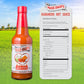 Marie Sharps Hot Habanero Pepper Sauce, 10 oz - Authentic Belizean Hot Sauce with Fresh Red Habanero Peppers (Pack of 2)