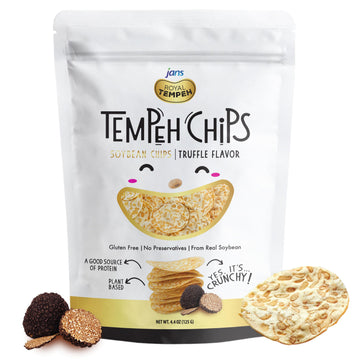 Jans Tempeh Chips | Plant-Based Fermented Soy Bean | A Traditional Indonesian Snack, Exotic Fusion, Taste The Authenticity | 4.4