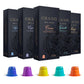 Grano Milano Espresso Pods - 50 Count, Compatible with Nespresso Original, 100% Arabica Medium Roast, Intensity 7/12, Made in Italy